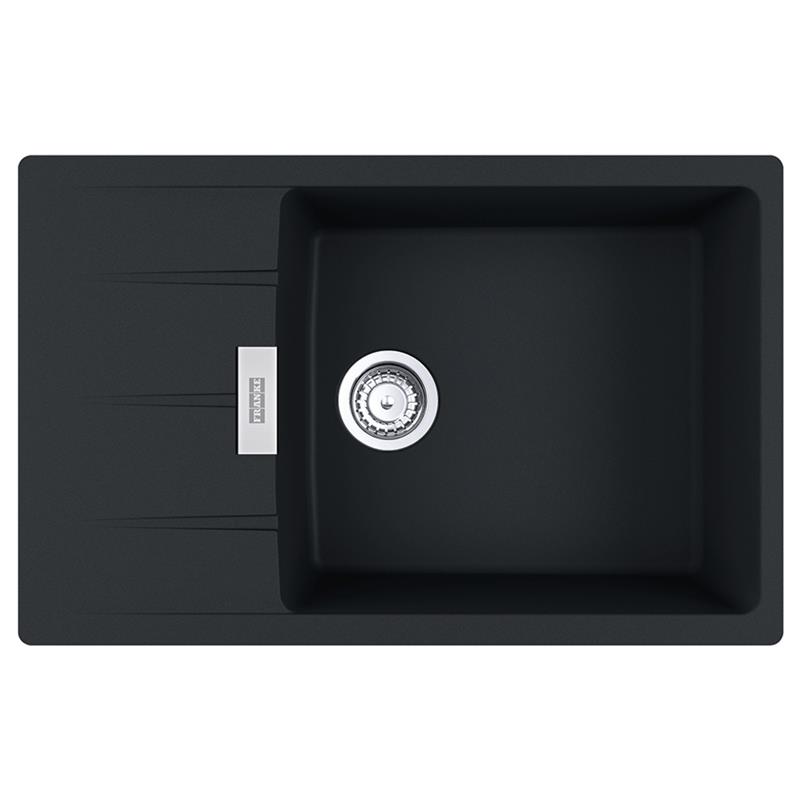 Кухонная мойка Franke Centro CNG 611-78 XL /114.0630.434/фрагранит/ 780х500х20/ черный матовый