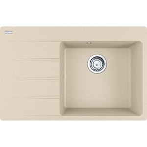 Кухонная мойка Franke Centro CNG 611-78 TL/114.0630.467/ Фрагранит/врезная/ крыло слева/780х500х20/бежевый