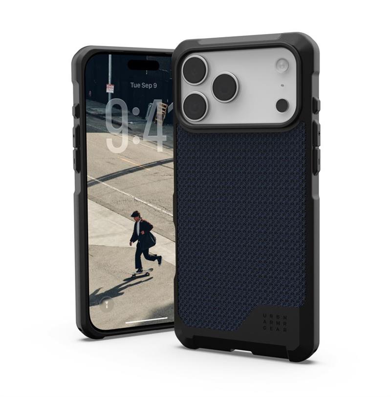Чохол UAG для iPhone 18/17 Pro Max, Metropolis LT MagSafe, Kevlar Mallard