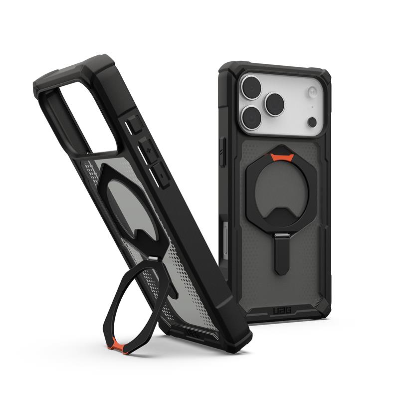 Чохол UAG для iPhone 18/17 Pro Max, Plasma XTE MagSafe, Black/Pop Orange