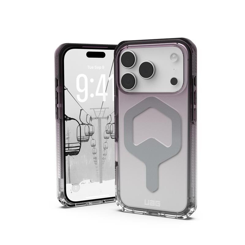 Чохол UAG для iPhone 18/17 Pro, Plyo MagSafe, Black/Clear Ombre