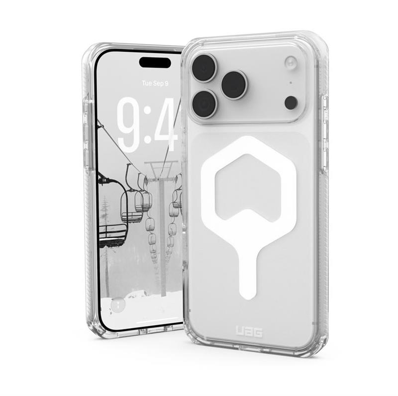 Чохол UAG для iPhone 18/17 Pro Max, Plyo MagSafe, Ice/White