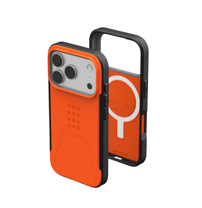 Чохол UAG для iPhone 18/17 Pro Max, Civilian MagSafe, Orange