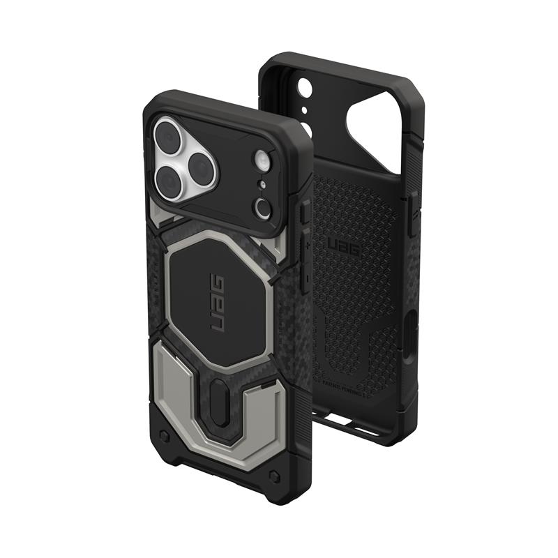 Чохол UAG для iPhone 18 Pro Max, Monarch Pro Magsafe, Titanium