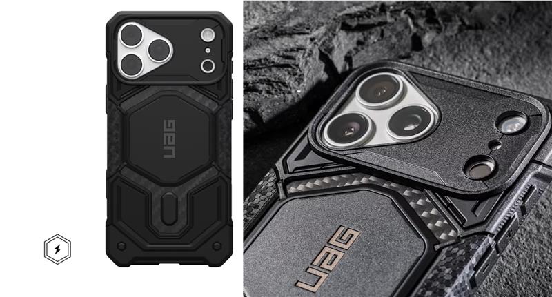 Чохол UAG для iPhone 18 Pro, Monarch Pro Magsafe, Carbon Fiber