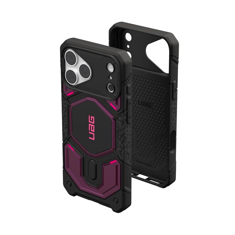 Чохол UAG для iPhone 18 Pro, Monarch Pro Magsafe, Deep Purple Synth