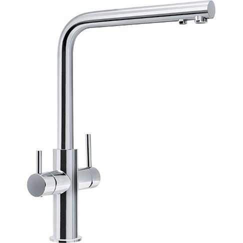 Змішувач Franke Neptune Clear Water з двома зливами Італія/Хром
