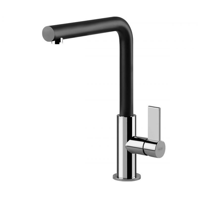 Змішувач Franke Neptune Evo 115.0373.930/ Італія/Чорний-Хром