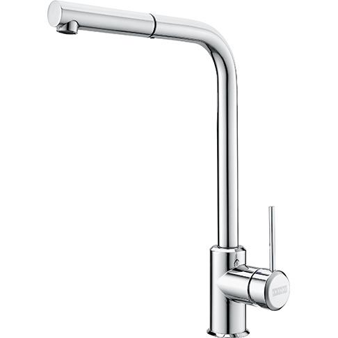Смеситель Franke Sirius Side Pull-Out /115.0476.760/с выносным изливом/ поворотный/однорычажный/хром