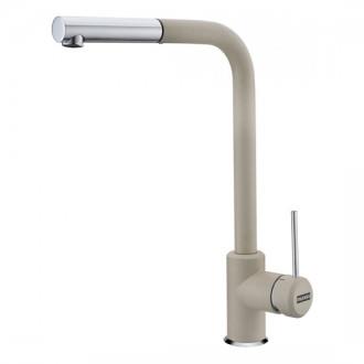 Змішувач Franke Sirius Side Pull-Out /115.0476.821/ з виносним шлангом/Фраграніт/Італія/Хром-Сахара
