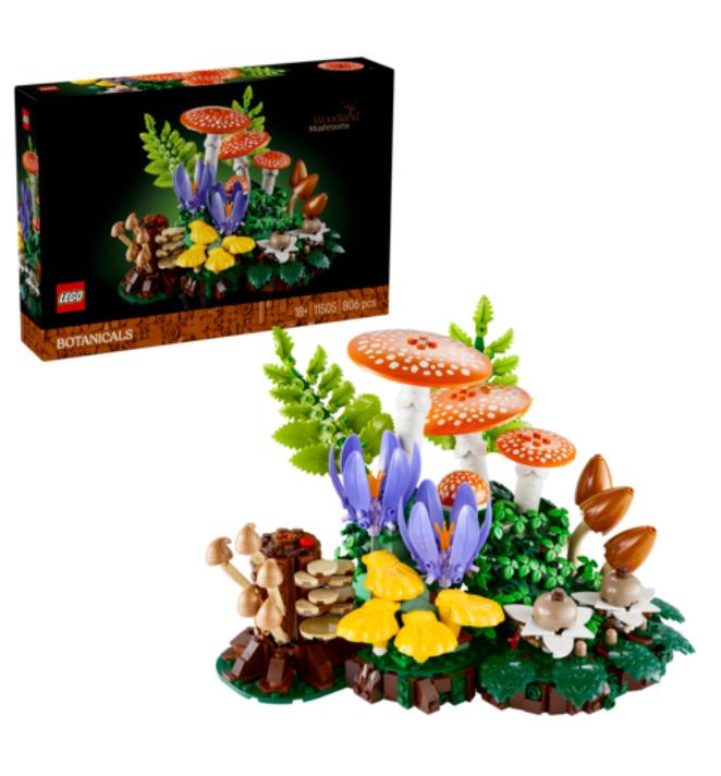 Конструктор LEGO Botanicals Лісові гриби
