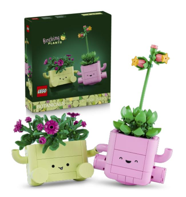 Конструктор LEGO Botanicals Рослини, що гойдаються