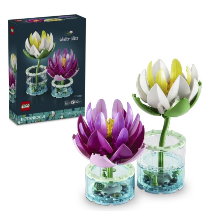 Конструктор LEGO Botanicals Латаття