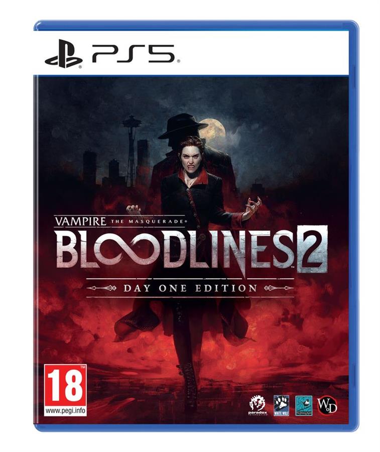 Гра консольна PS5 Vampire: The Masquerade - Bloodlines 2, Day One Edition, BD диск