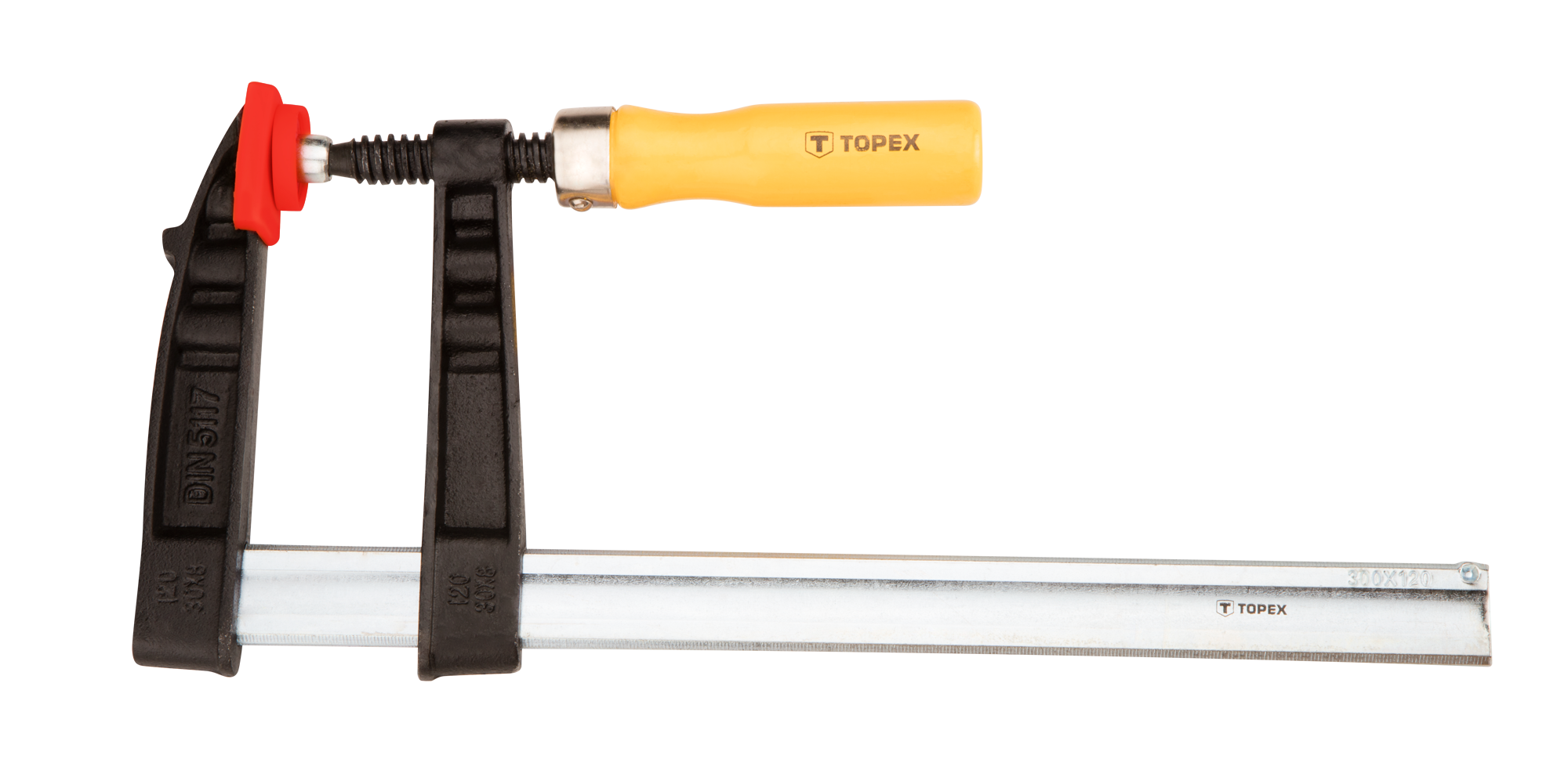Струбцина TOPEX, тип F, 120x300мм