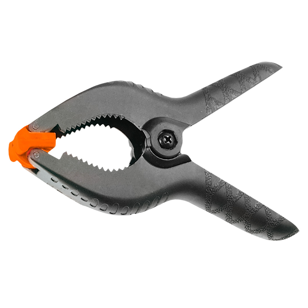 Струбцина Top Tools, затискач пружинний, пластик, 100мм