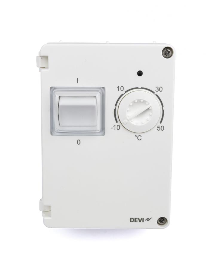 Терморегулятор Devi Devireg 610 -10...50° програмований DIN 10А 230В