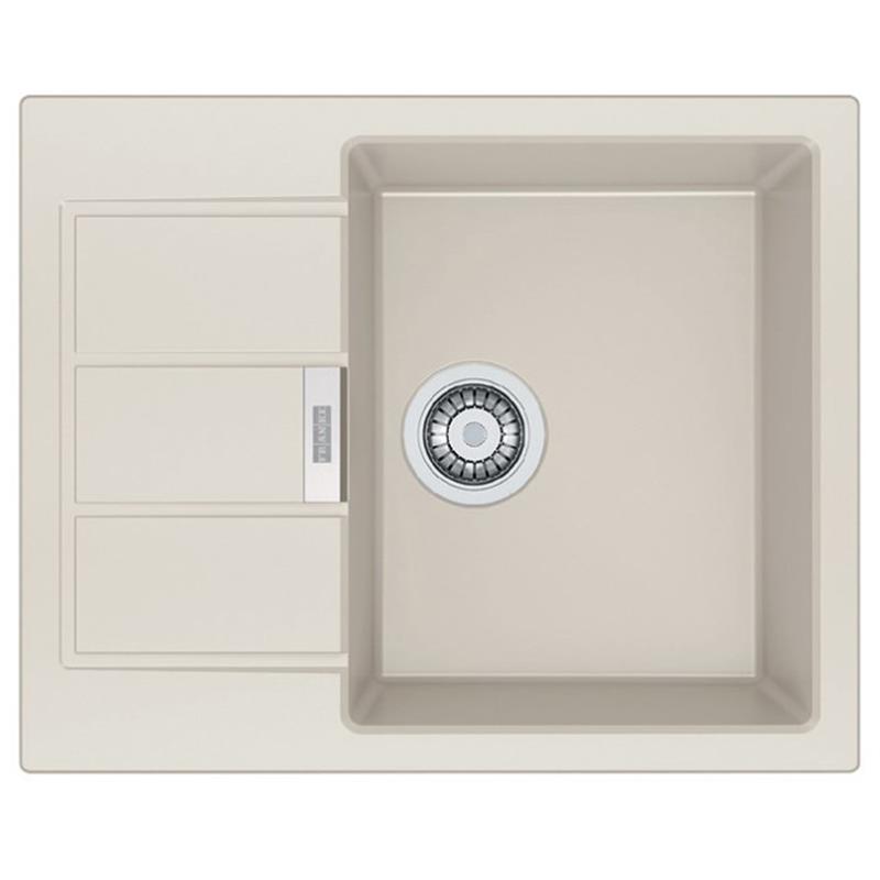Кухонні мийки Franke Sirius S2D 611-62 /143.0627.381/ тектонайт/с крылом/620х500х200/маскарпоне
