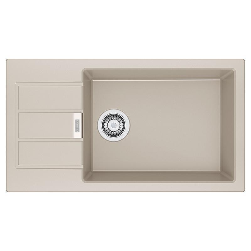 Кухонні мийки Franke Sirius S2D Slim 611-78 XL/143.0627.385/ тектонайт/с крылом/780х430х200/сахара