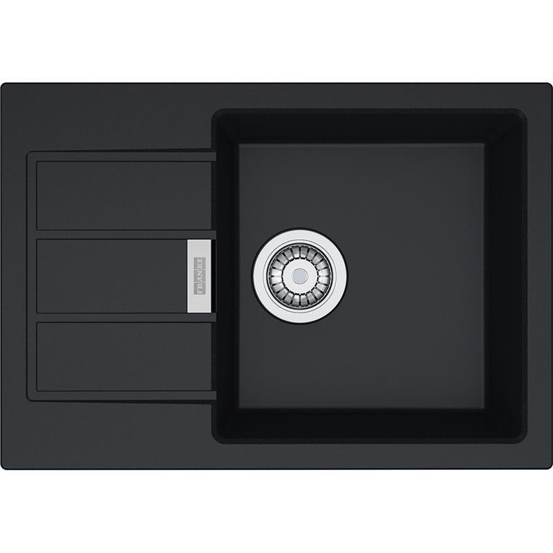 Кухонні мийки Franke Sirius SID 611-62 Slim/Тектонайт/ 143.0631.535/620x435х200/Нідерланди/Чорний