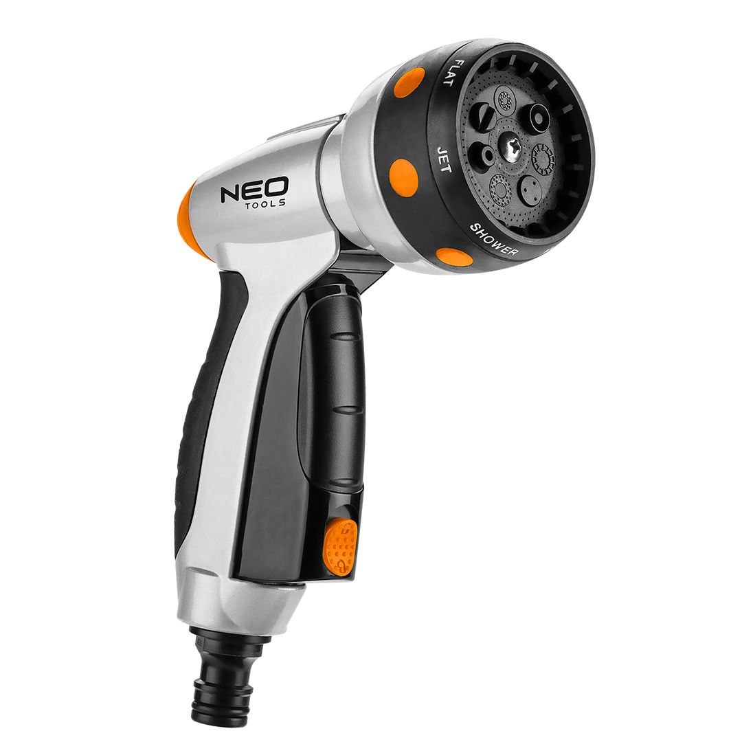Зрошувач ручний Neo Tools CLICK, пістолетний, 7 функцій 0.306кг