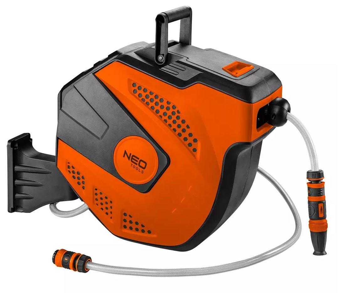 Котушка зі шлангом Neo Tools автоматична 20м+2м шланга 1/2"