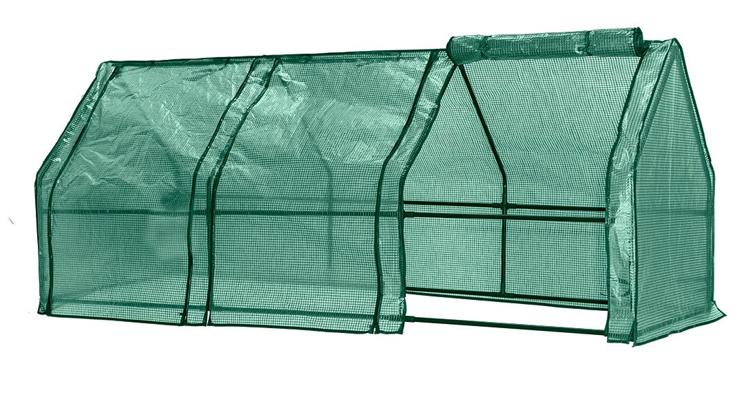 Парник складаний Neo Tools 240x90x90см, ПЕ плівка 135г, зелений