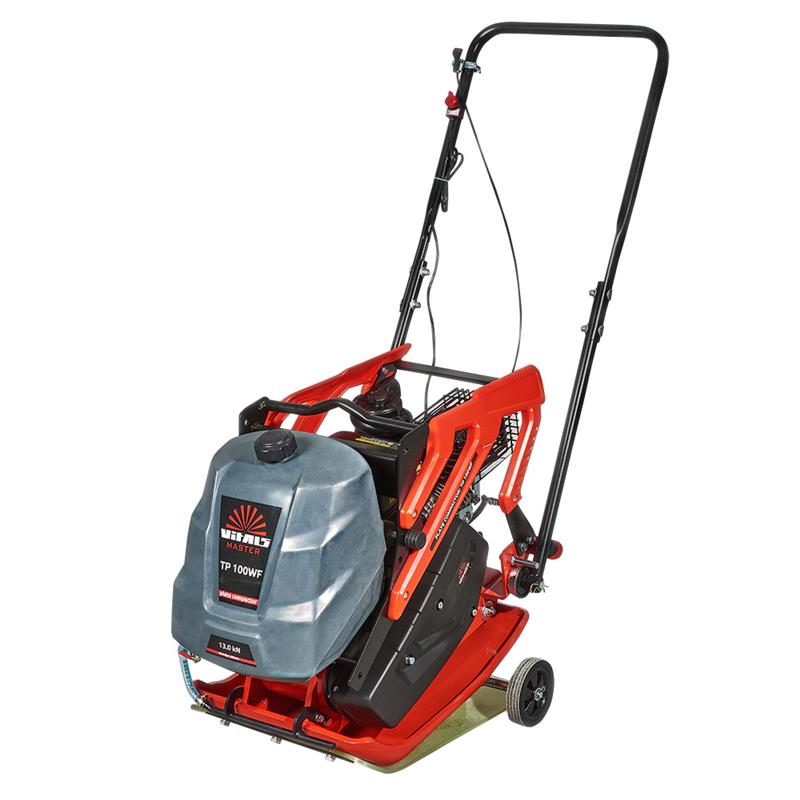 Плита вібраційна бензинова Vitals Master TP 100WF, 545х400мм 13кН 6.5к.с. 96кг