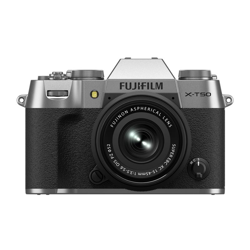 Цифр. фотокамера Fujifilm X-T50 + XC 15-45mm F3.5-5.6 Kit Silver