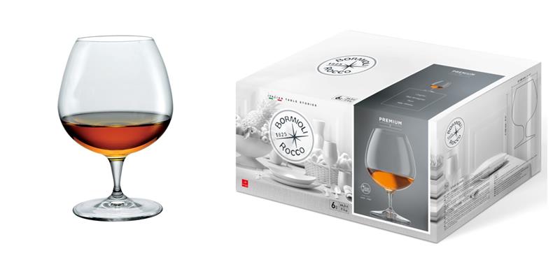 Набор бокалов Bormioli Rocco PREMIUM для коньяка, 6*645 мл
