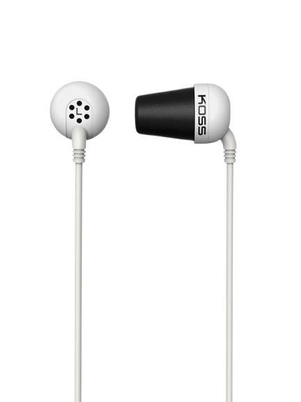 Навушники In-ear Koss The Plug Noise Isolating 3.5 mini-jack, Білий