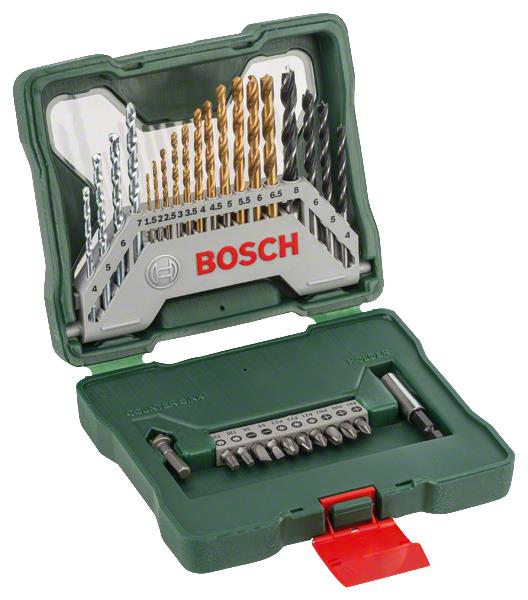 Сверла и насадки Bosch X-LINE-30 TITANIUM, набор 30 ед.