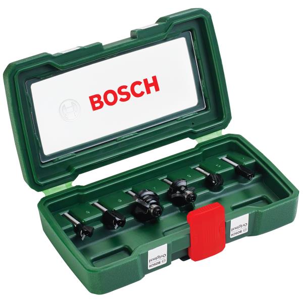 Набір фрез Bosch Professional Expert for Wood 6мм 6шт 0.29кг