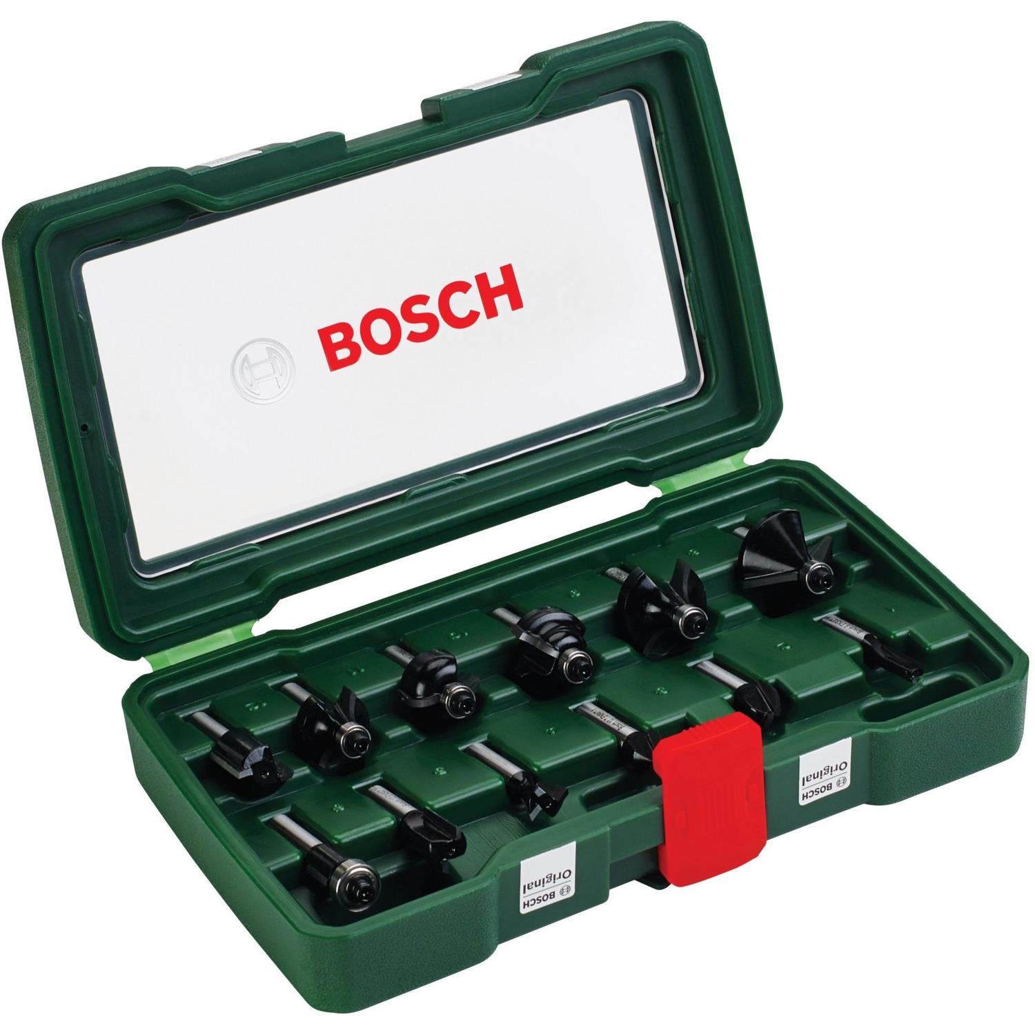 Набір фрез по дереву Bosch Professional Expert for Wood 8мм, 12шт