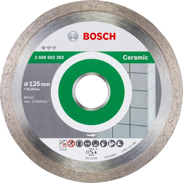 Диск алмазный Bosch Standard for Ceramic 125-22.2