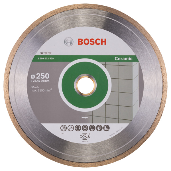 Диск алмазний Bosch Professional Standard for Ceramic, 250х25.4мм