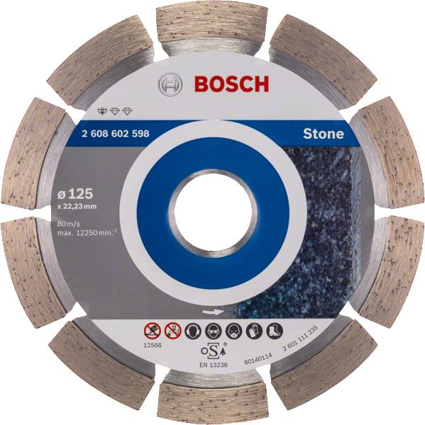 Диск алмазный Bosch Standard for Stone125-22.23