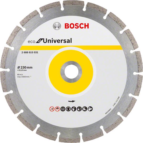 Диск алмазный Bosch ECO Universal 230-22.23