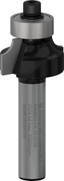 Фреза карнизна Bosch Professional Std S8 R4 L10.5