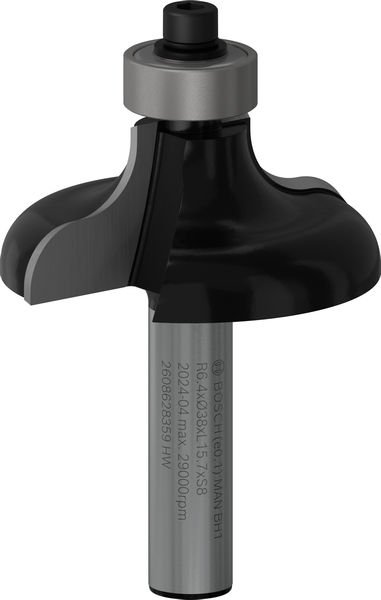 Фреза профільна G Bosch Professional Std S8 R6.35 D38 L15.7