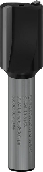 Фреза пазова Bosch Professional з двома лезами Std S8 D14 L20