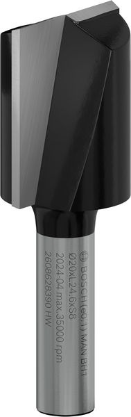 Фреза пазова Bosch Professional Std S8 D20 L25
