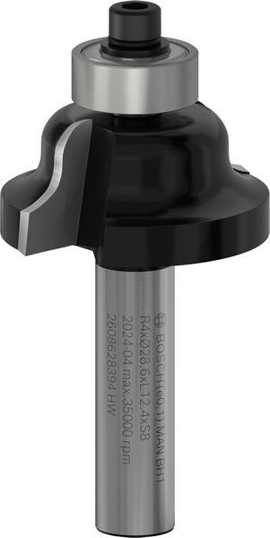 Фреза профільна B Bosch Professional Std S8 R4 B8 L12.4