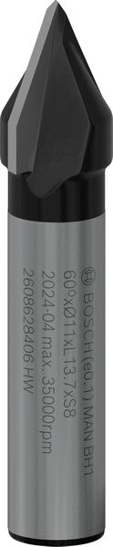 Фреза пазова V-подібна Bosch Professional V Std S8 D11 L14 60°