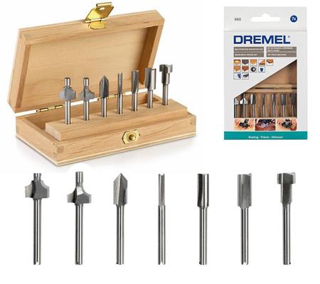 Набор фрез Dremel 660, 7 ед. в коробке