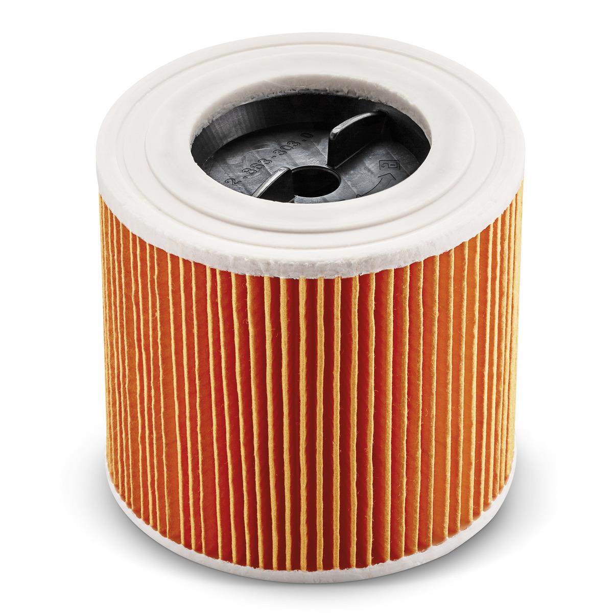 Фільтр патронний Karcher 2.863-303.0 до WD 2 WD 3 та WD 3 Battery 0.3кг