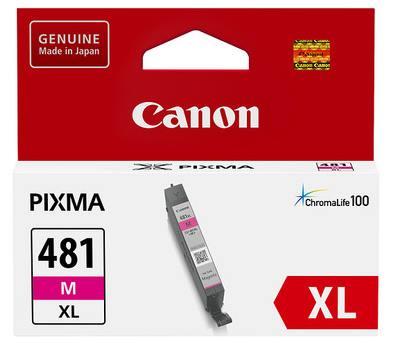 Картридж струменевий Canon CLI-481M XL PIXMA TS6140/8140/9140/TR7540/8540/TS6240/9540/8240/704/8340/6340 Magenta