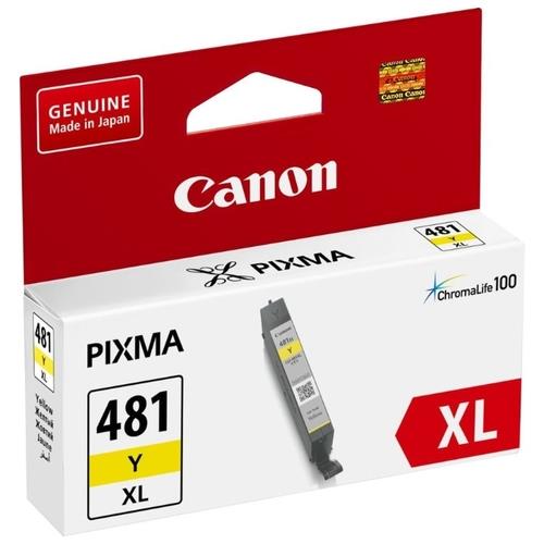 Картридж струменевий Canon CLI-481 XL PIXMA TS6140/8140/9140/TR7540/8540/TS6240/9540/8240/704/8340/6340 Yellow