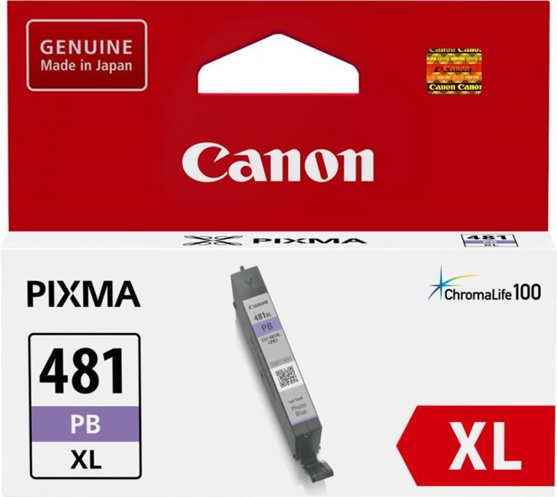 Картридж струменевий Canon CLI-481PB XL PIXMA TS8140/9140/8240/8340 Photo Blue