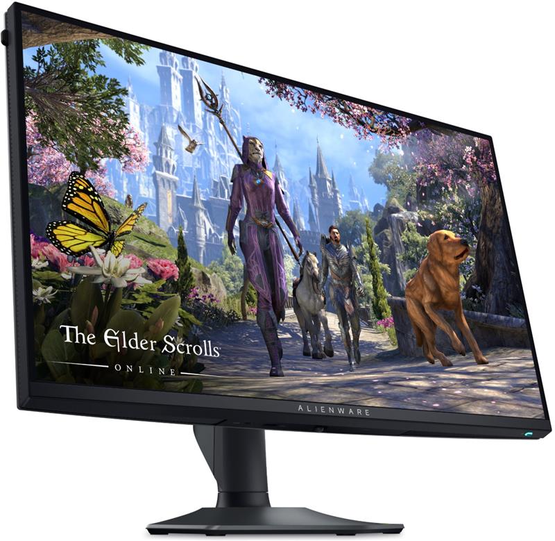 Монітор DELL 27" AW2725QF 2xHDMI, DP, USB, IPS, 3840x2160, 180Hz, 0.5ms, DCI-P3 95%, G-SYNC, AdaptiveSync, Pivot, HDR 600